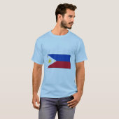 フィリピン国国際的旗 Tシャツ (正面フル)