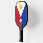 フィリピン国旗のコート・オブ・アーム ピックルボールラケット (左)