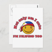 フィリピン国旗のデザイン ポストカード (正面/裏面)