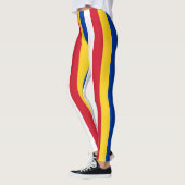 フィリピン国旗の縦ストライプの色 レギンス (左)