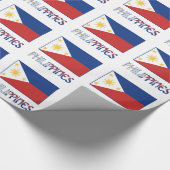 フィリピン国旗の贈り物 ラッピングペーパー (角)