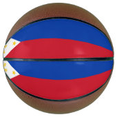 フィリピン国旗を持つフルサイズバスケットボール バスケットボール (正面)