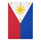 フィリピン国旗を持つミニクリップボード ミニクリップボード (裏面)