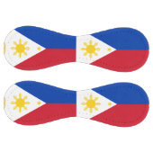 フィリピン国旗を持つ愛国的なソフトボール ソフトボール (パネル)