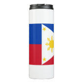 フィリピン国旗を持つ熱タンブラー タンブラー (裏面)