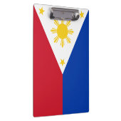 フィリピン国旗を掲げた愛国的なクリップボード クリップボード (右)