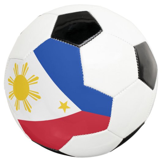 フィリピン国旗を掲げた愛国的なサッカーボール サッカーボール (3/4)