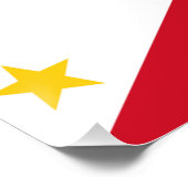 フィリピン国旗を掲げた愛国的ポスター ポスター (コーナー)