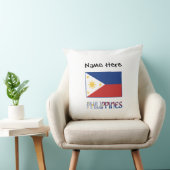 フィリピン国旗パーソナライズされた クッション (椅子)