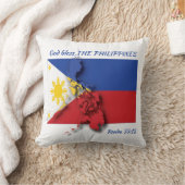 フィリピン国旗フィリピン聖なる書物、 経典カスタム クッション (ブランケット)