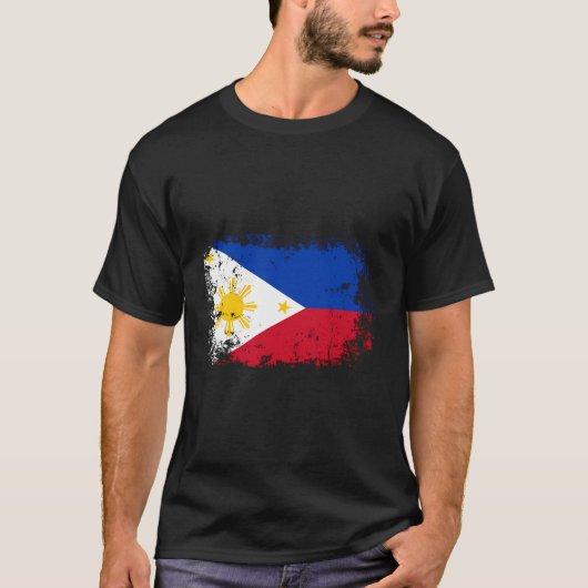 フィリピン国旗フィリピン Tシャツ (正面)