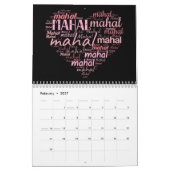 フィリピン国旗プライド芸術2023 カレンダー (2月 2027)