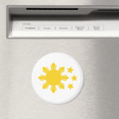 フィリピン国旗誇りを持った-フィリピン人! マグネット (インサイチュ (食洗機))