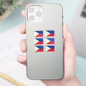 フィリピン国旗6のコレクションパック シール (スマートフォン)