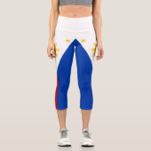 フィリピン国旗 カプリレギンス (正面)