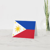 フィリピン国旗 カード (正面)