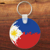 フィリピン国旗 キーホルダー (正面)