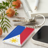 フィリピン国旗 キーホルダー (正面右)