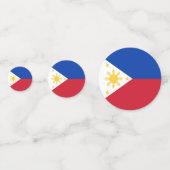 フィリピン国旗 コンフェッティ (裏面)