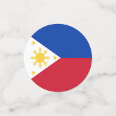 フィリピン国旗 コンフェッティ (スモール正面)