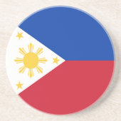 フィリピン国旗 コースター (正面)