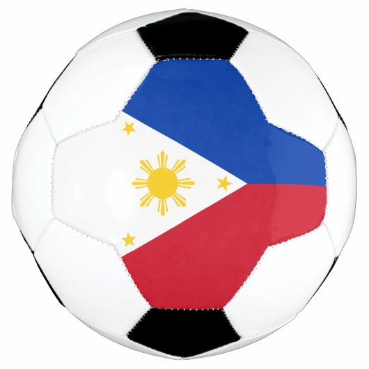 フィリピン国旗 サッカーボール (正面)
