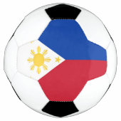 フィリピン国旗 サッカーボール (正面)