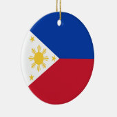 フィリピン国旗 セラミックオーナメント (右)
