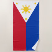 フィリピン国旗 ビーチタオル (正面)