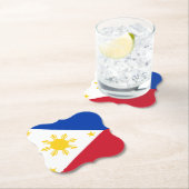 フィリピン国旗 ペーパーコースター (インサイチュ)