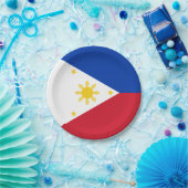 フィリピン国旗 ペーパープレート (パーティー)