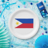 フィリピン国旗 ペーパープレート (パーティー)
