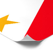 フィリピン国旗 ポスター (角)