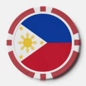 フィリピン国旗 ポーカーチップ (正面)