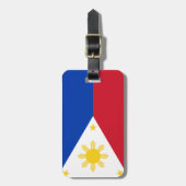 フィリピン国旗 ラゲッジタグ (正面縦)