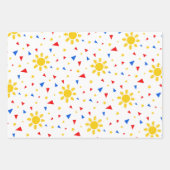 フィリピン国旗 ラッピングペーパーシート (正面)