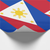 フィリピン国旗 ラッピングペーパー (角)