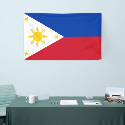 フィリピン国旗 横断幕 (トレードショー)