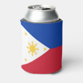 フィリピン国旗 缶クーラー (缶裏面)