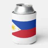 フィリピン国旗 缶クーラー (缶正面)
