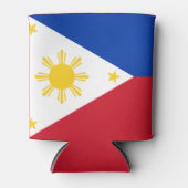 フィリピン国旗 缶クーラー (正面)