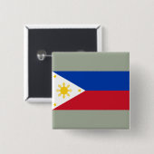 フィリピン国旗 缶バッジ (正面&裏面)