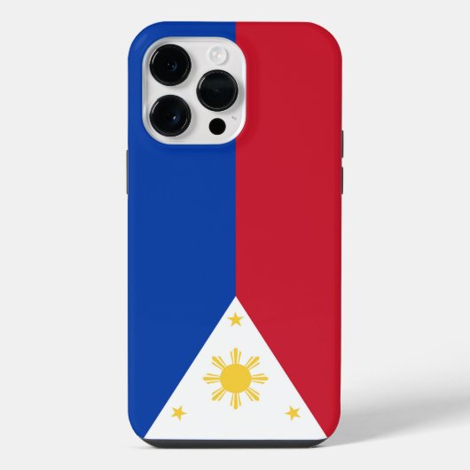 フィリピン国旗 iPhoneケース (裏面)