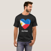 フィリピン国旗 Tシャツ (正面フル)