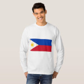 フィリピン国旗 Tシャツ (正面フル)