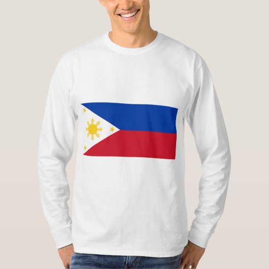 フィリピン国旗 Tシャツ (正面)