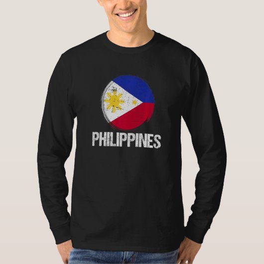フィリピン国旗 Tシャツ (正面)