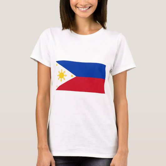 フィリピン国旗 Tシャツ (正面)