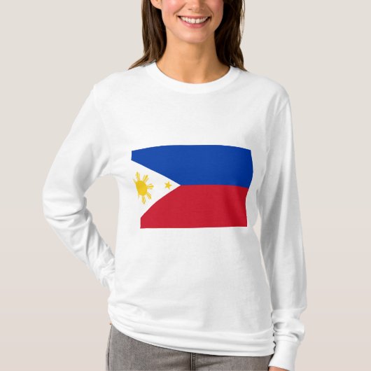 フィリピン国旗 Tシャツ (正面)