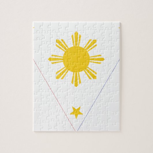 フィリピン国旗 – Tatlong Biituin at Isang ジグソーパズル (縦)